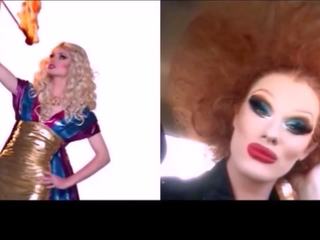 三十 挑釁 drag queens 天生 到 是 人妖 色情明星