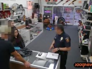 Two Girls Try To Steal At The Pawnshop And Get Pounded