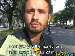 Heterosexual brasil turista follada para dinero